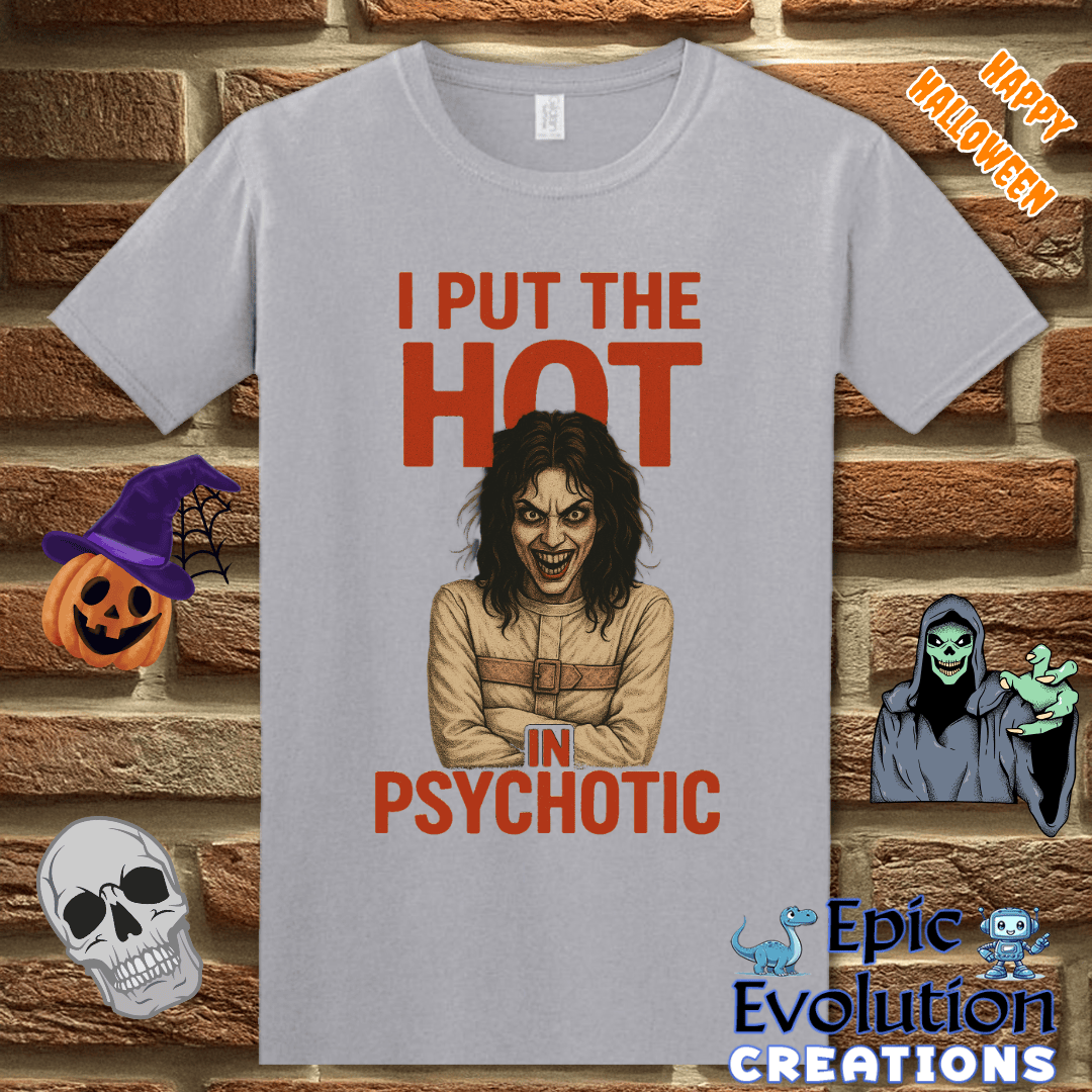 T-Shirt S / Graphite Heather 😈 Funny Halloween Shirt for Women Epic Evolution Creations