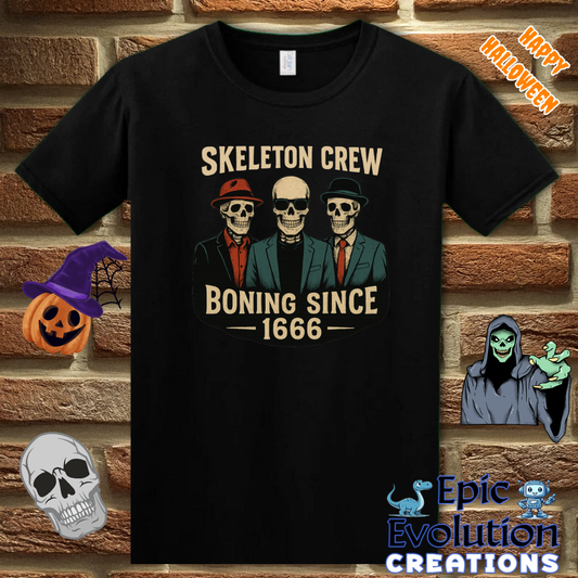 💀Funny Skeleton T-Shirt for Halloween