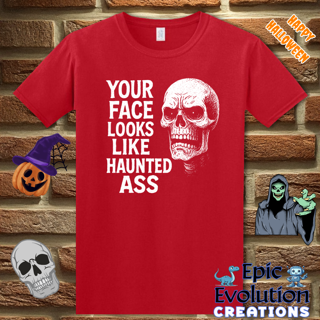 Funny Skeleton Halloween T-Shirt for Women or Men