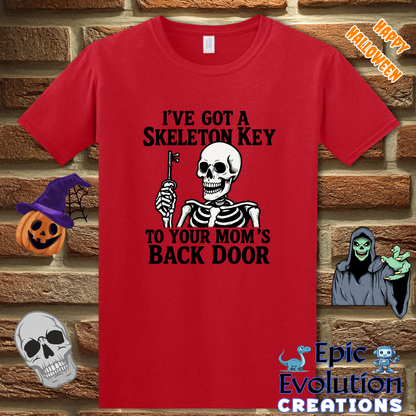 Funny Halloween Skeleton T-Shirt for Men