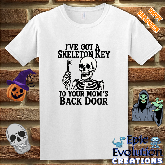 Funny Halloween Skeleton T-Shirt for Men