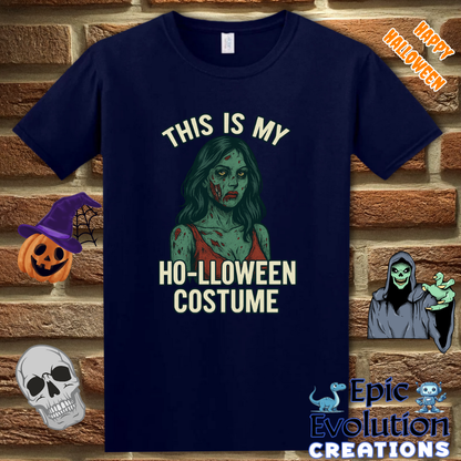 🧟‍♀️ Funny Zombie Halloween Shirt for Women