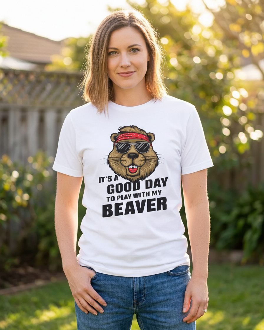 Funny Play with my Beaver T Shirt