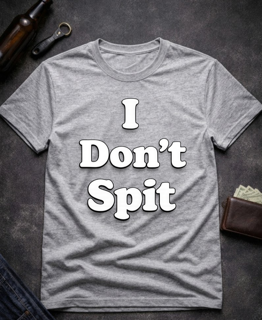 I Don’t Spit Adult Humor T-shirt