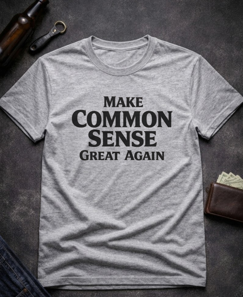 Make Common Sense Great Again T Shirt