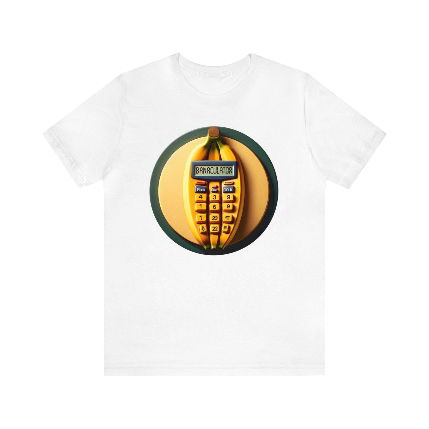 Banaculator: The Banana Calculator Concept T-Shirt, Funny Banana T-Shirt, Funny T-Shirt for Fruit Lovers, Funny Calculator T-Shirt, Funny Tee