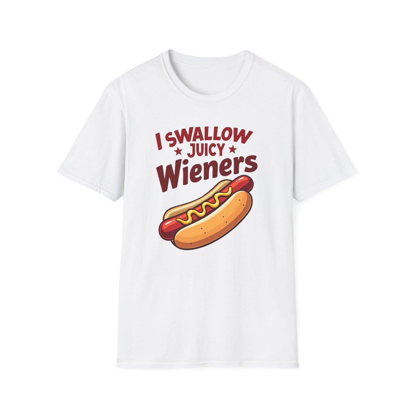 Funny Hot Dog Lover Shirt, Juicy Wieners T Shirt Gift for Women, Unique Funny Foodie Gift, Hot Dog Humor Shirt for Women, BBQ Wiener Gift, Funny Grill Master Wiener Humor, Wiener Shirt Gift