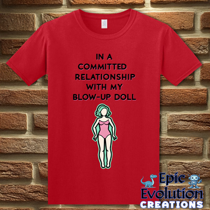 S-Red-Rude Valentine's Day T Shirt-Epic Evolution Creations