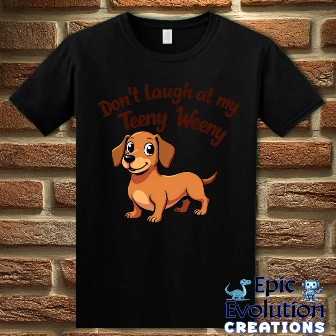 -Funny Wiener Dog T Shirt-Epic Evolution Creations