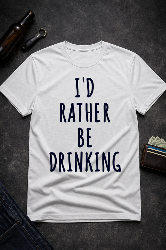 Funny Drinking Quote T-Shirt for Alcohol Lovers