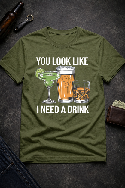 Funny Drinking T Shirt