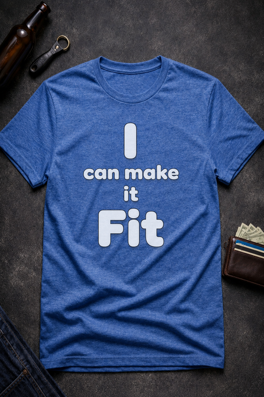 I Can Make It Fit Funny Inappropriate Shirt