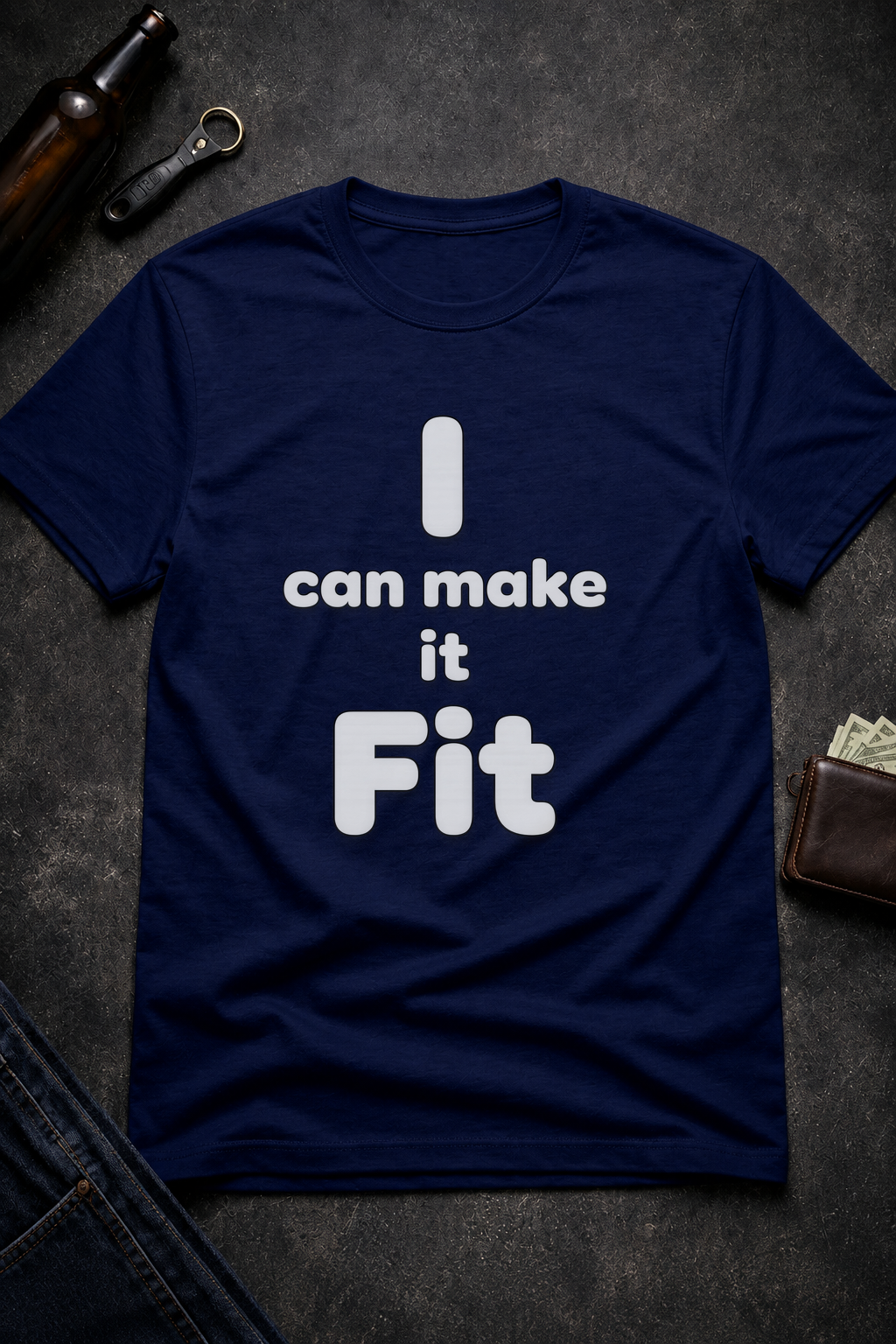 I Can Make It Fit Funny Inappropriate Shirt
