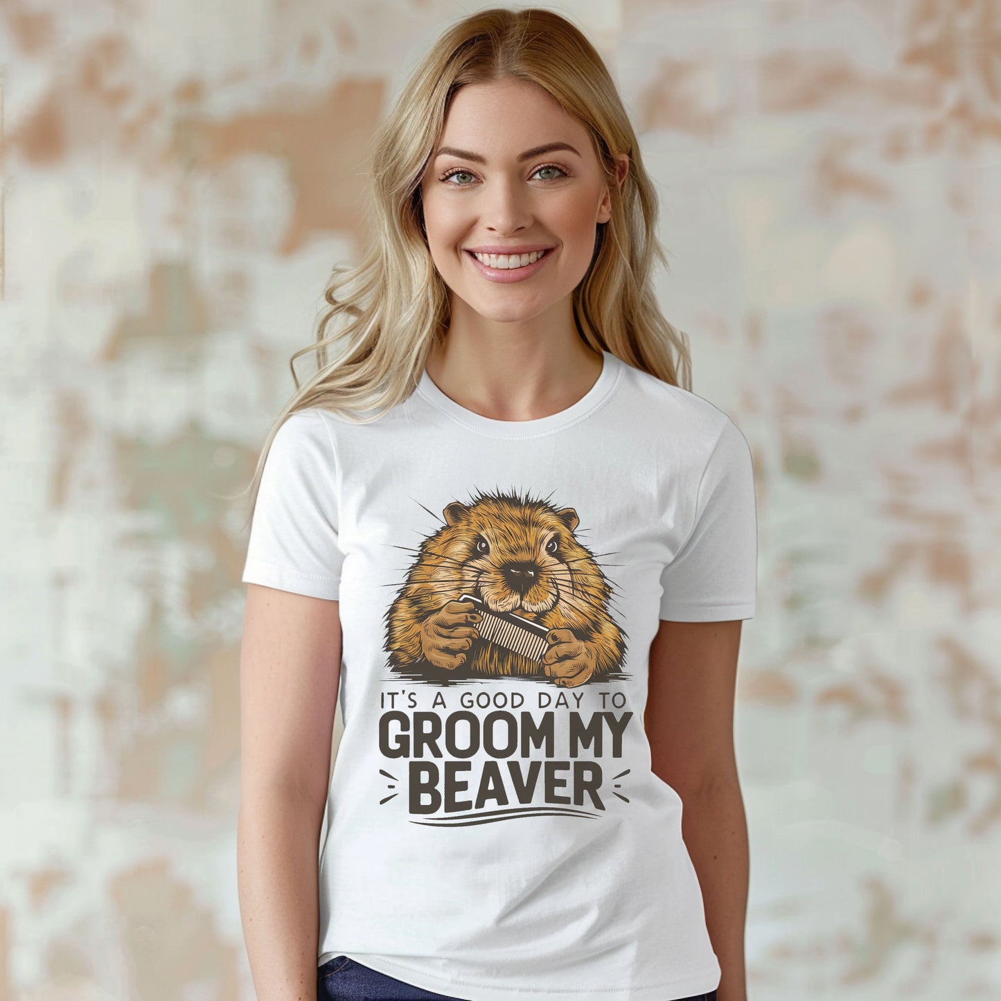 Groom my Beaver T-Shirt, Funny Beaver Shirt,Funny Groom my Beaver Shirt, Groom my Beaver Gift, Funny Beaver Gift, Beaver Gift T-Shirt