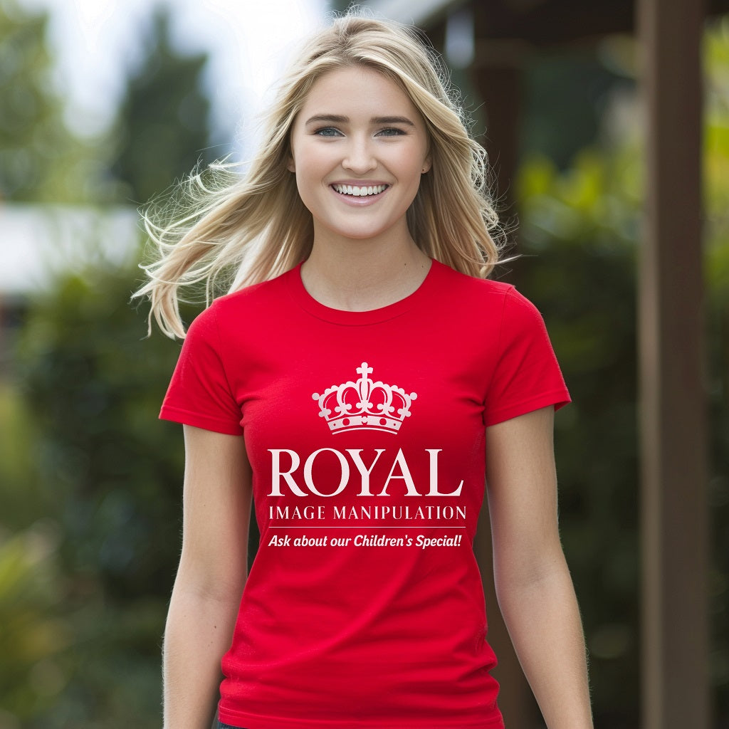 Royal Image Manipulation T-Shirt, Funny Royal Image Manipulation, Manipulate Royal Images, Funny Royal Children Image Manipulation T-Shirt