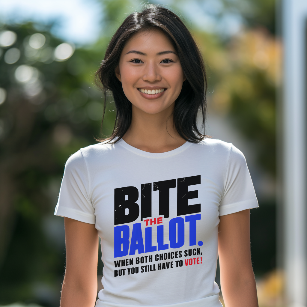 Bite the Ballot T-Shirt, Voting Humor Shirt, Election Humor Tee, Funny Voting T-Shirt, Funny Election Shirt, Election T-Shirt, Voting Shirt