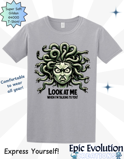 Funny Medusa T Shirt