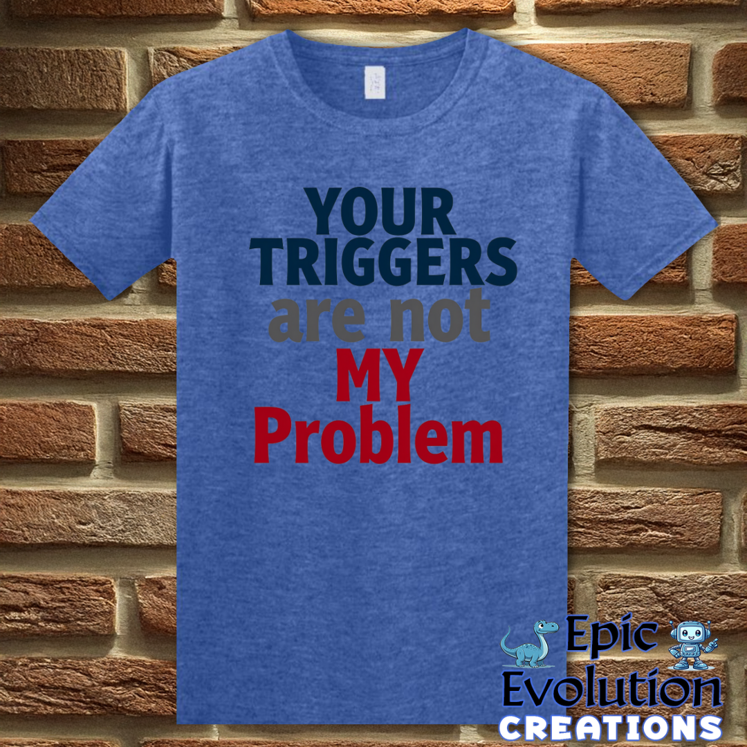 S-Heather Royal-Sarcastic Social T-Shirt-Epic Evolution Creations