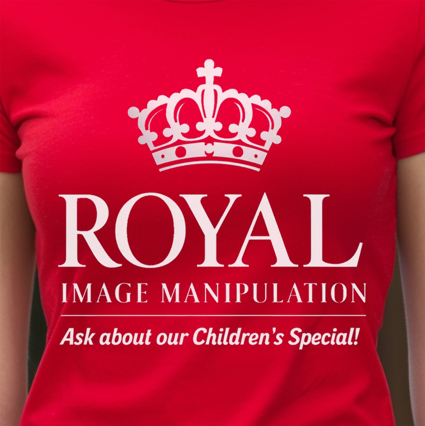Royal Image Manipulation T-Shirt, Funny Royal Image Manipulation, Manipulate Royal Images, Funny Royal Children Image Manipulation T-Shirt