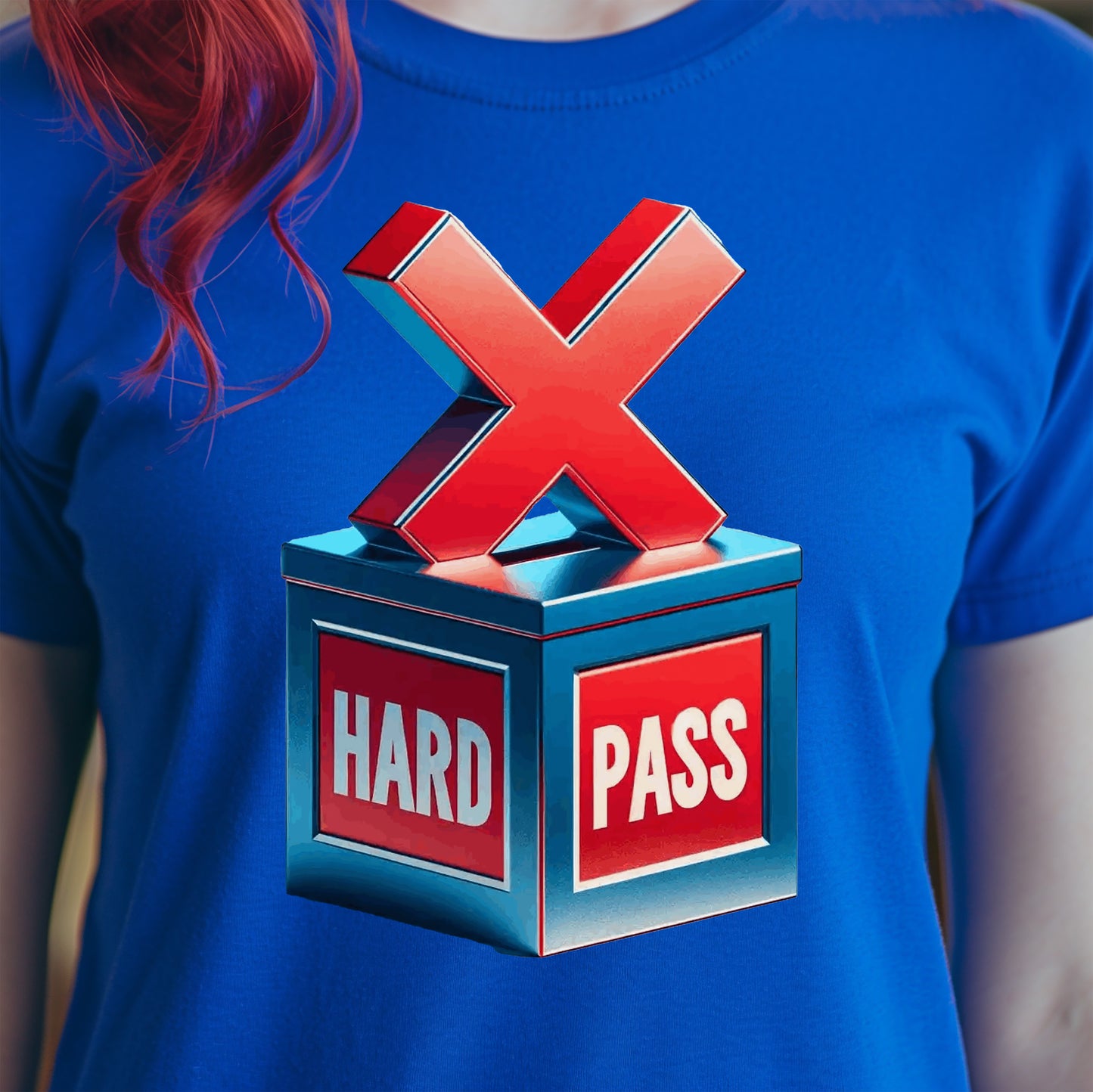 Hard Pass T-Shirt - Hard Pass T-Shirt Gift, Funny Hard Pass T-Shirt, Funny T-Shirt Gift, Hard Pass T-Shirt Gift, Sarcastic T-Shirt, Fun Tee