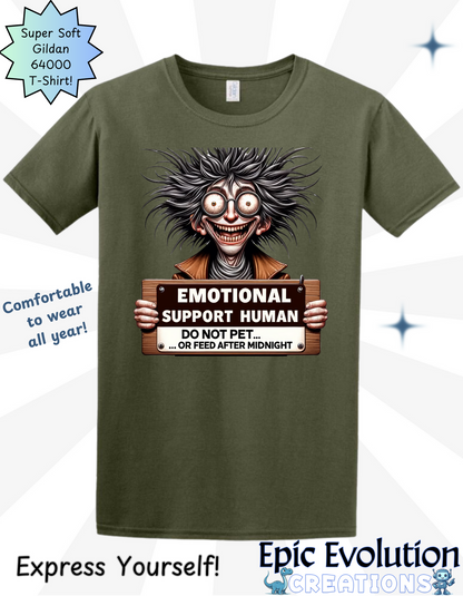 Funny Emotional Support T Shirt