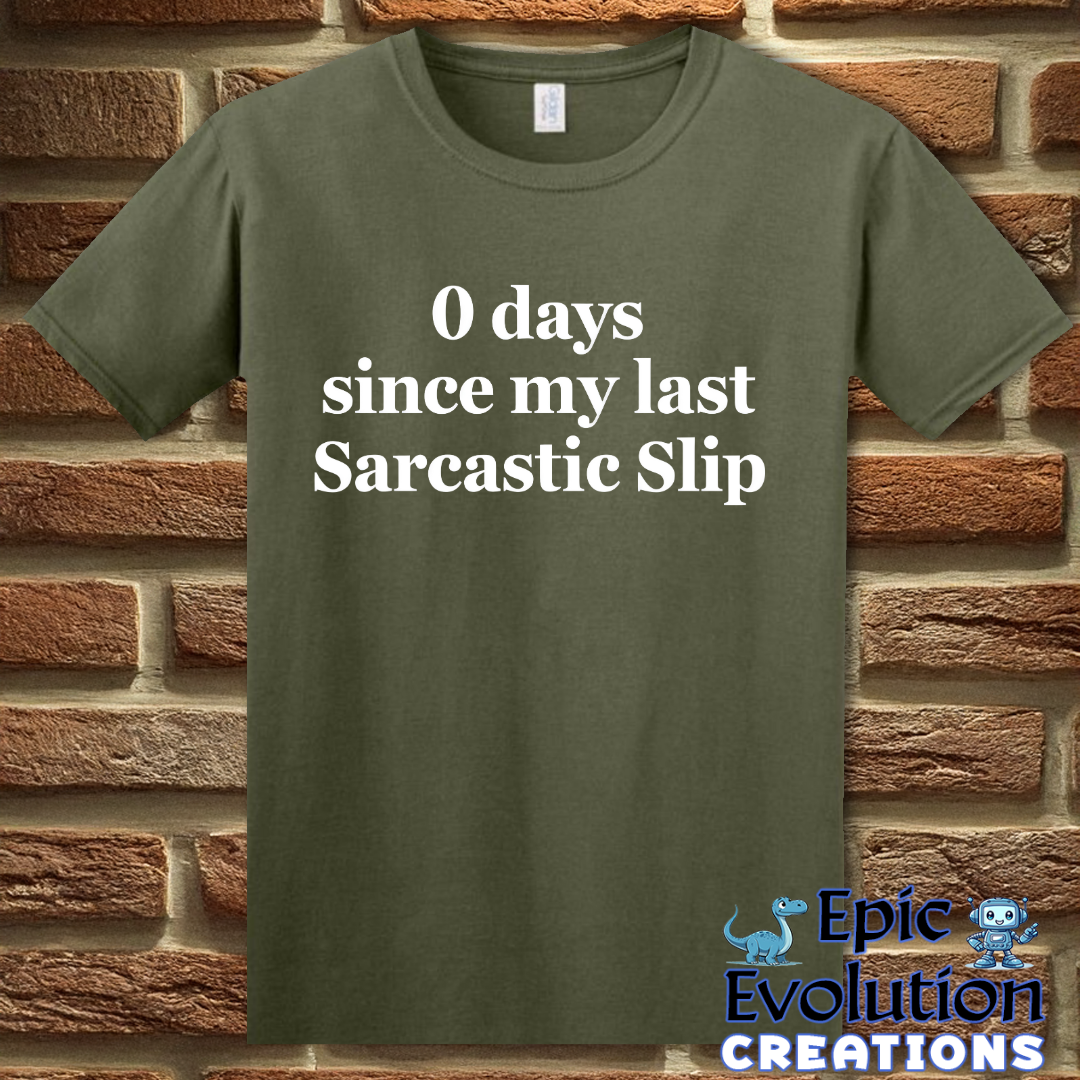 Funny Sarcastic Slip T Shirt