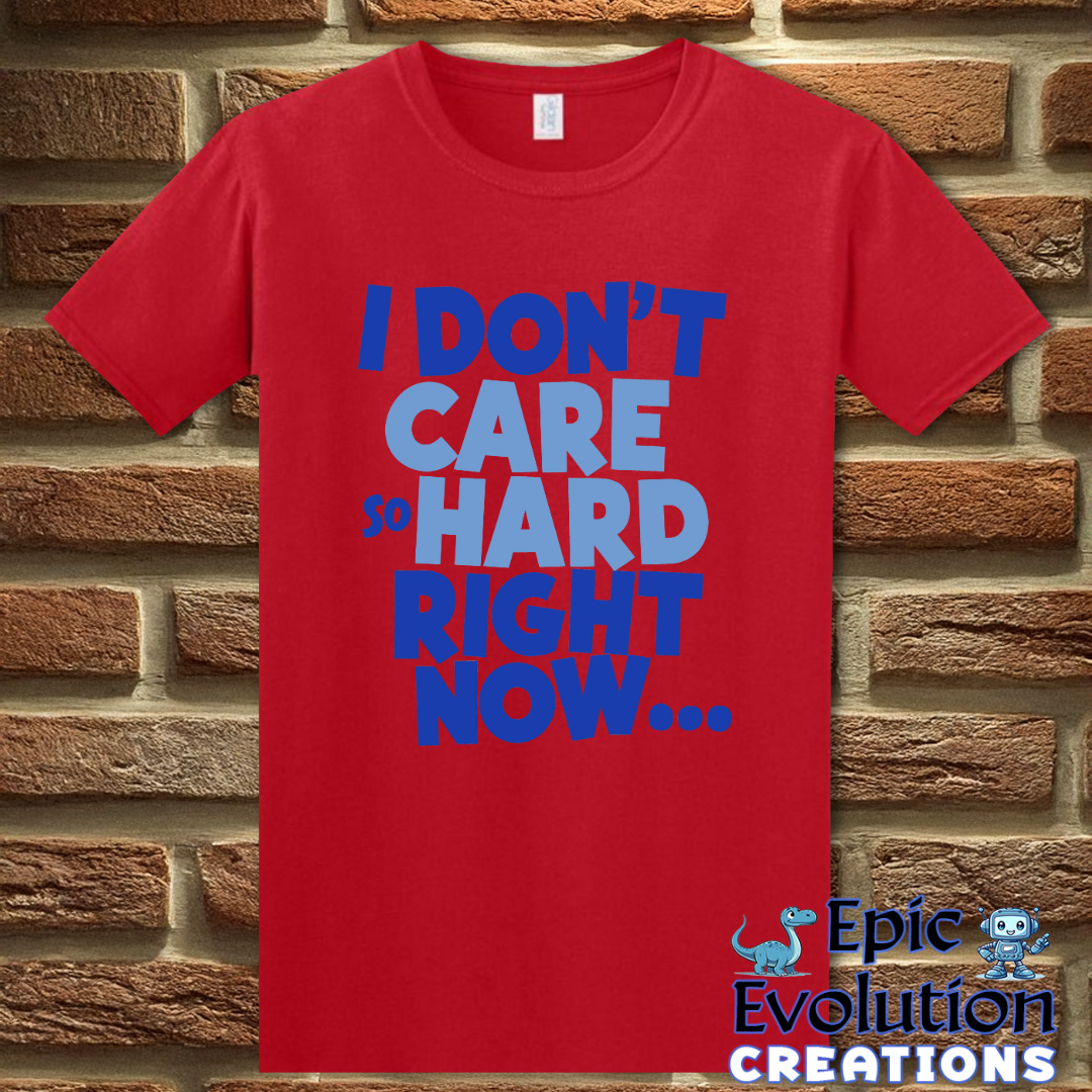 S-Red-Funny Sarcastic Quote T Shirt-Epic Evolution Creations