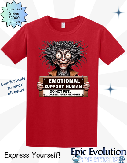 Funny Emotional Support T Shirt