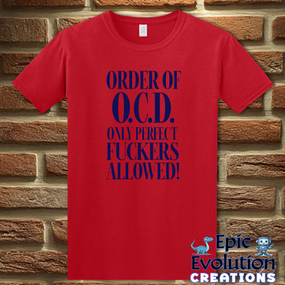 OCD Humor T Shirt