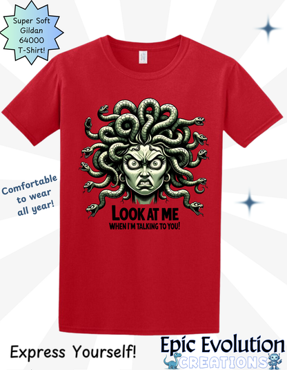 Funny Medusa T Shirt