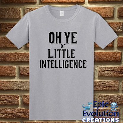 S-Graphite Heather-Funny Stupidity Insult T Shirt-Epic Evolution Creations