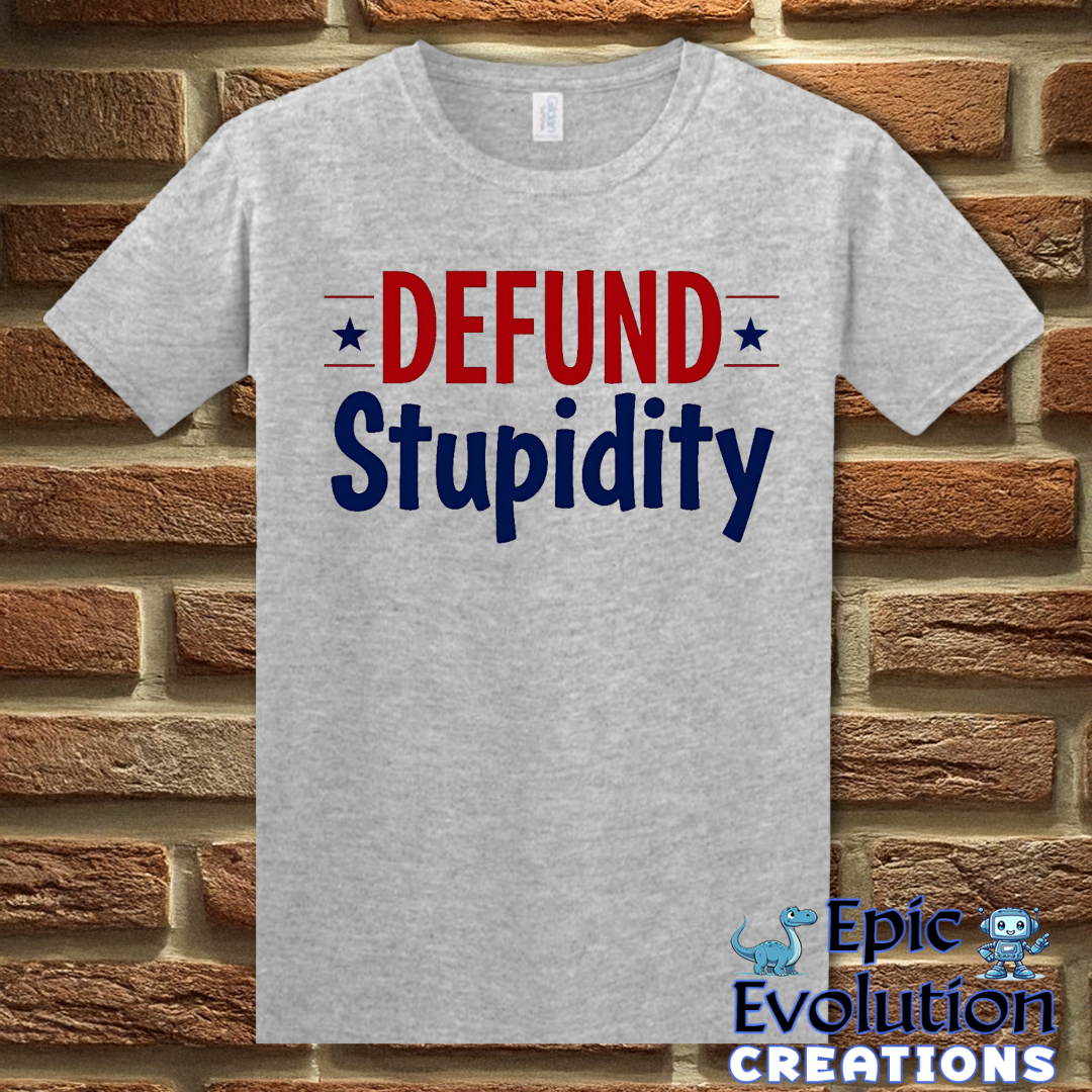 S-Sport Grey-Anti-Stupidity Shirt-Epic Evolution Creations