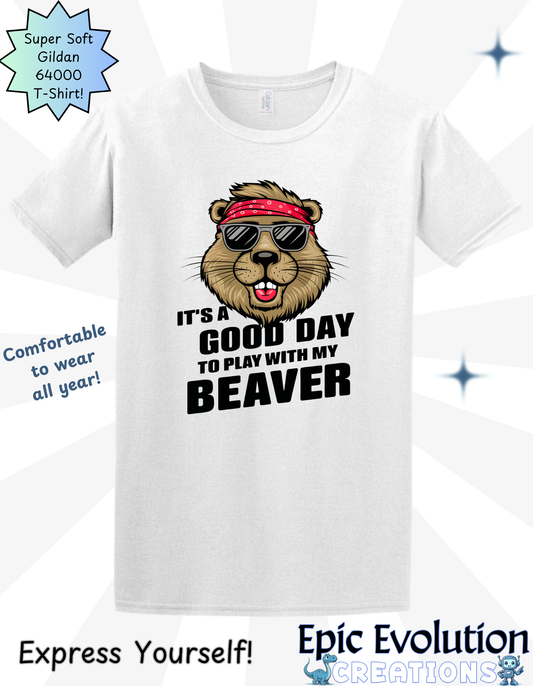 Funny Beaver T Shirt