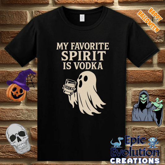 T-Shirt Funny Ghost T-Shirt for Women and Men Epic Evolution Creations