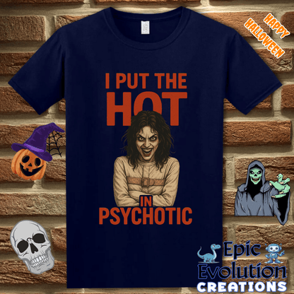T-Shirt 😈 Funny Halloween Shirt for Women Epic Evolution Creations