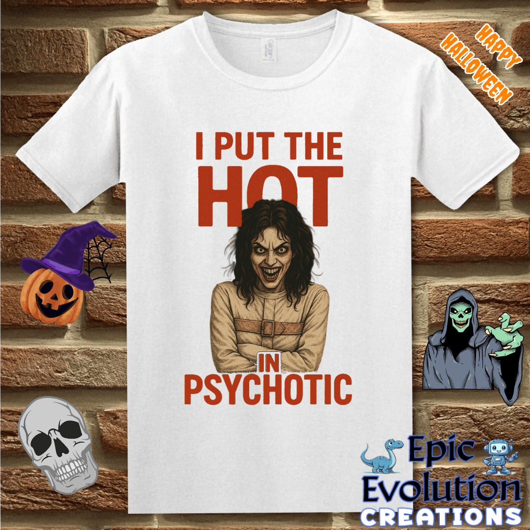 T-Shirt 😈 Funny Halloween Shirt for Women Epic Evolution Creations