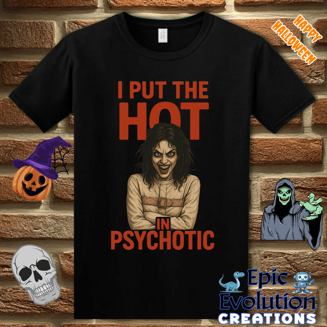T-Shirt 😈 Funny Halloween Shirt for Women Epic Evolution Creations