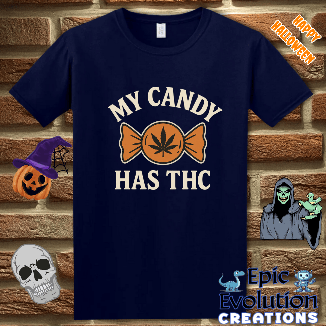 T-Shirt 🔥 Funny Halloween T-Shirt for Stoners Epic Evolution Creations