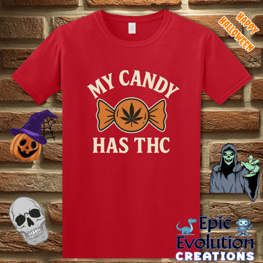 T-Shirt 🔥 Funny Halloween T-Shirt for Stoners Epic Evolution Creations