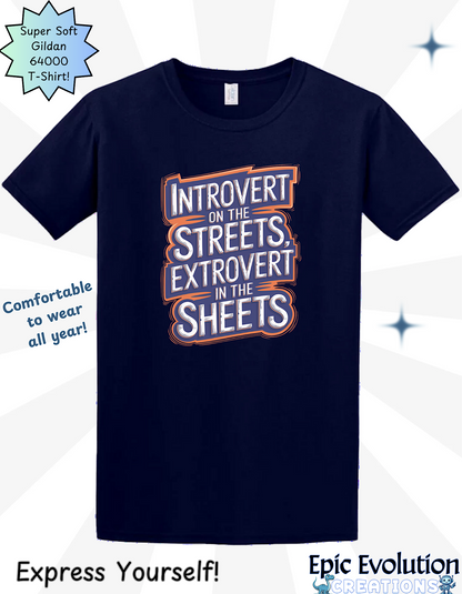 T-Shirt Funny Introvert T Shirt Epic Evolution Creations