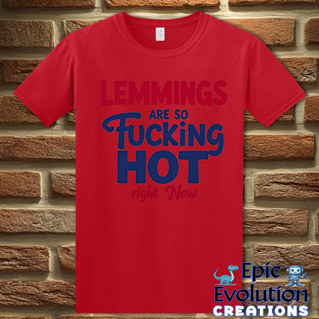 T-Shirt Funny Lemmings T Shirt Epic Evolution Creations
