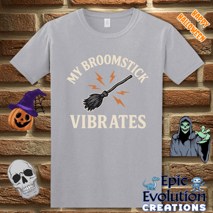 T-Shirt Graphite Heather / S 🧙 Funny Witch Halloween Shirt for Women Epic Evolution Creations