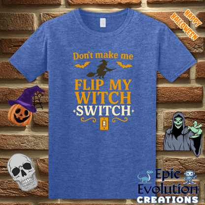 T-Shirt Heather Royal / S 🧙Funny Halloween Witch T-Shirt for Women Epic Evolution Creations