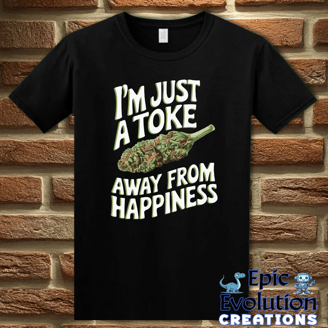 T-Shirt S / Black Funny Cannabis Culture Shirt Epic Evolution Creations