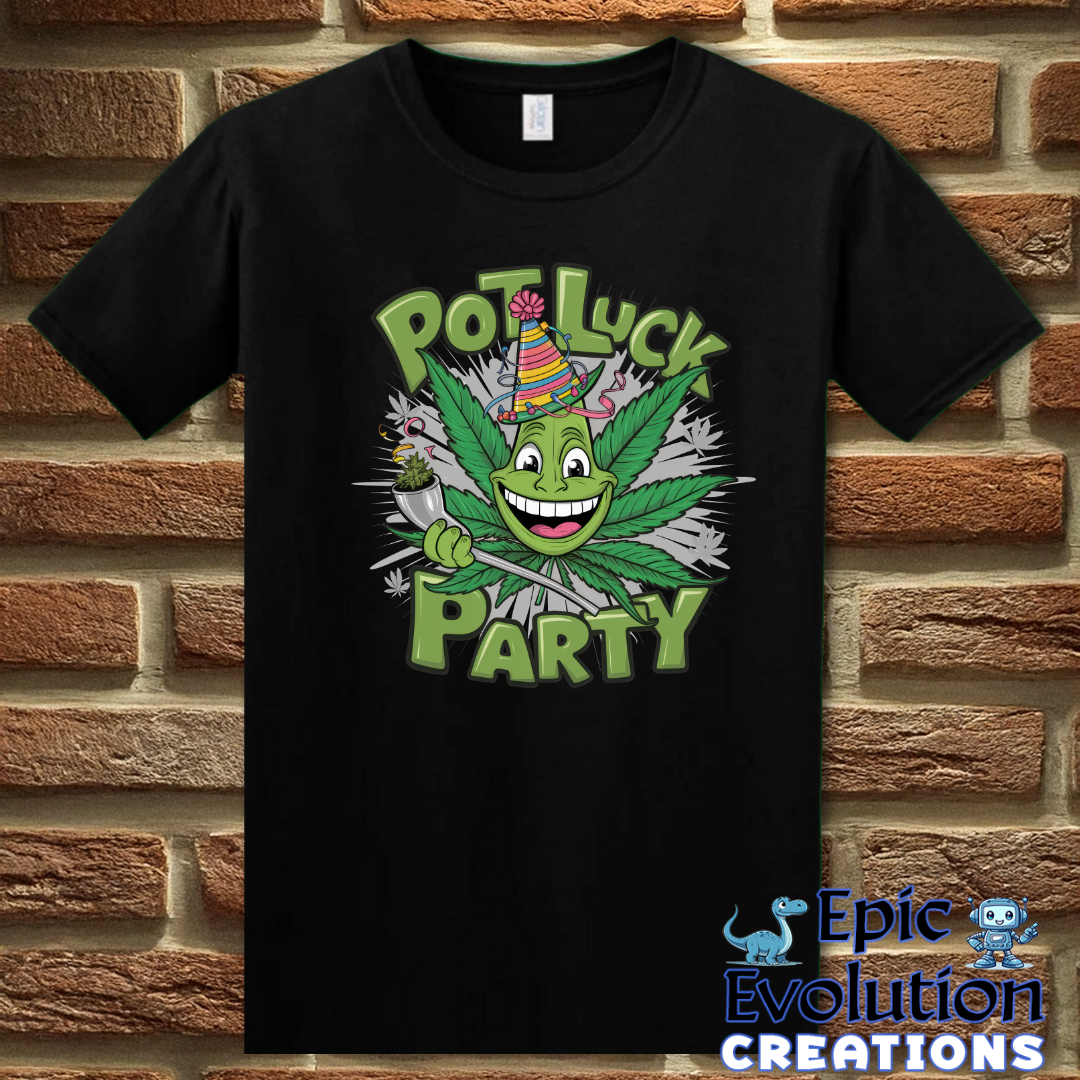 T-Shirt S / Black Funny Marijuana Shirt for Cannabis Lovers Epic Evolution Creations