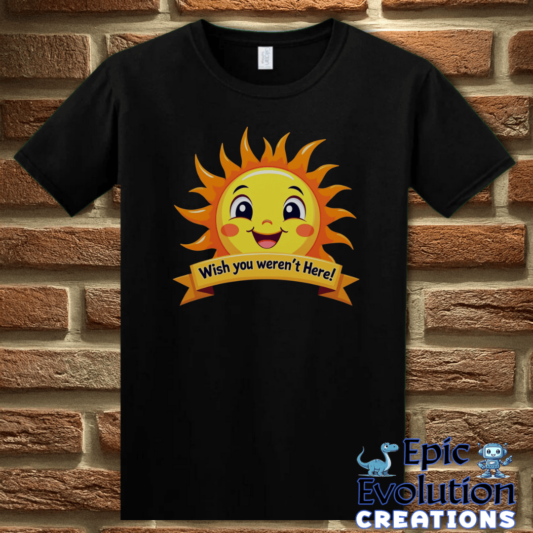 T-Shirt S / Black Funny Sarcastic T Shirt Epic Evolution Creations