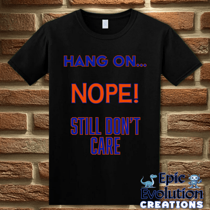 T-Shirt S / Black Funny Self-Awareness Shirt Epic Evolution Creations