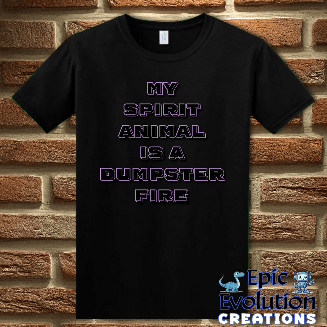 T-Shirt S / Black Funny Self-Awareness T Shirt Epic Evolution Creations
