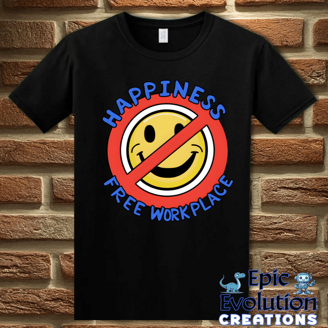 T-Shirt S / Black Sarcastic Work T Shirt Epic Evolution Creations