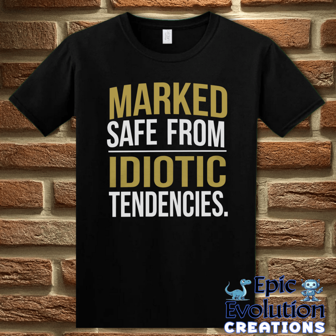 T-Shirt S / Gildan Black Funny Sarcastic Quote T-Shirt Epic Evolution Creations